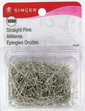 1000 Singer Straight Pins